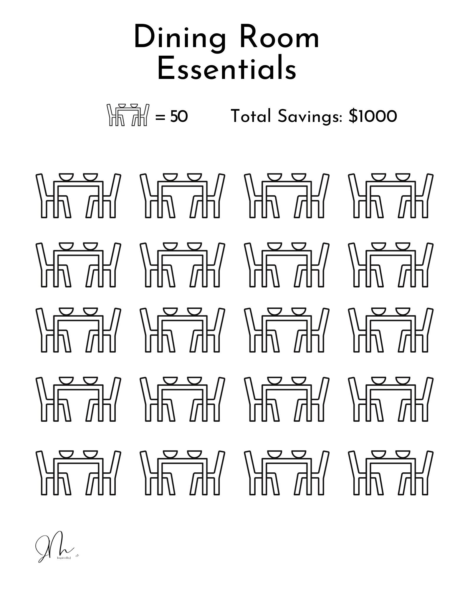 Home Savings Challenges