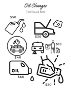 Car Savings Challenges