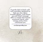 Self-Care Motivation Card Deck